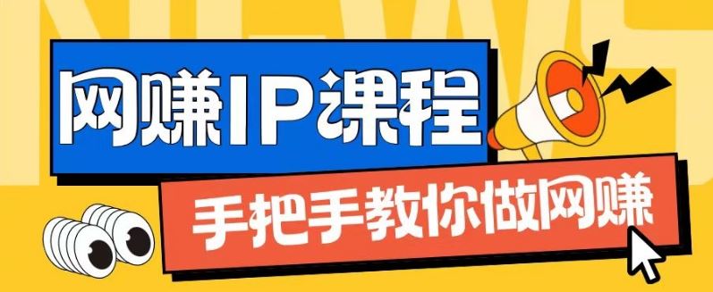 ip合伙人打造1.0，从0到1教你做网创，实现月入过万【揭秘】-项目网站