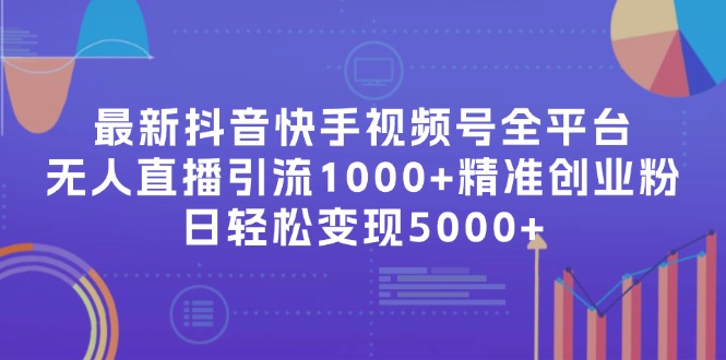 （11970期）最新抖音快手视频号全平台无人直播引流1000+精准创业粉，日轻松变现5000+-项目网站