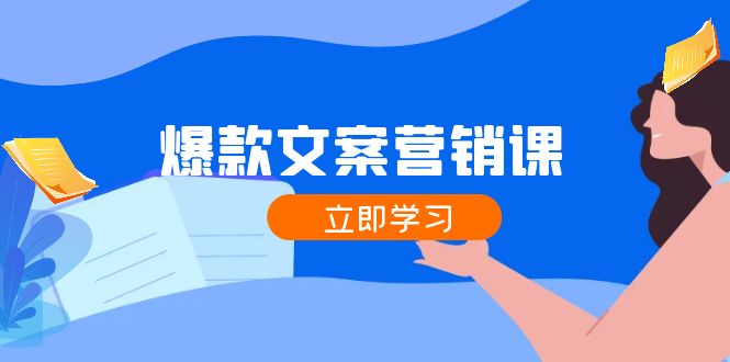 爆款文案营销课：公域转私域，涨粉成交一网打尽，各行业人士必备-项目网站