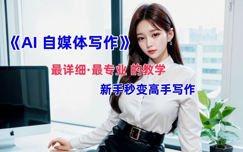 AI自媒体文章创作全网最详细教程，新手秒变写作高手，多方位发展-项目网站