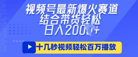 视频号最新爆火ai民国美女视频，轻松百万播放，结合带货日入数张-项目网站