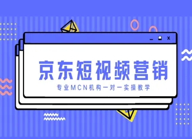 京东短视频营销项目，专业MCN机构一对一实操教学-项目网站