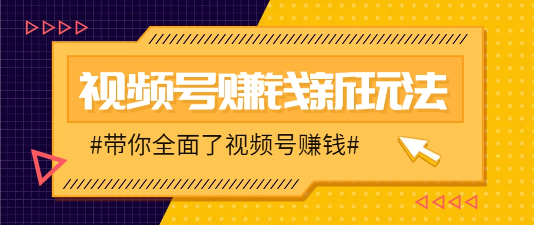 视频号短视频带货新玩法，用这个方法，一天佣金4407(附详细教程)-项目网站