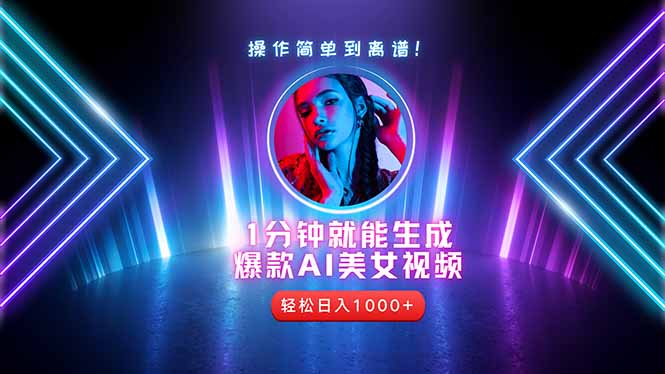 2025年最强副业：用AI做短视频，从零开始打造爆款账号！-项目网站