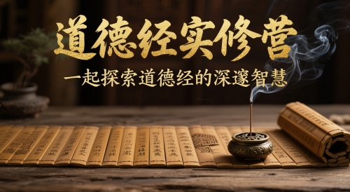 道德经实修营，一起探索道德经的深邃智慧-项目网站