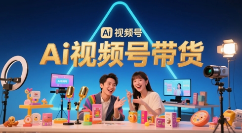 风口已至！AI视频号带货轻松月入过1W，99%的普通人却卡在内容制作门槛-项目网站