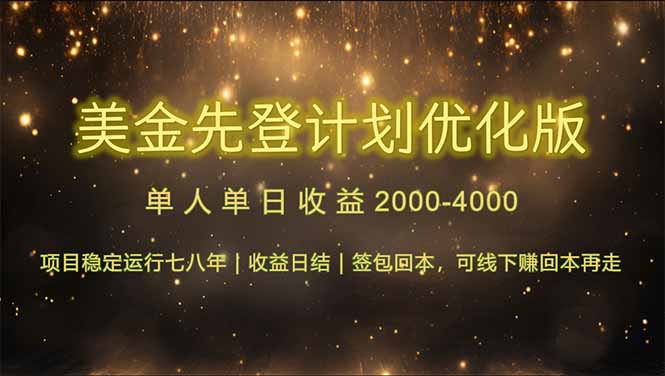 连续7-8年创单日收益冠军项目，日收益$600-1200-项目网站