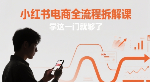小红书电商全流程拆解课，学这一门就够了-项目网站
