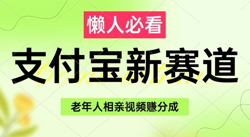 支付宝新赛道，利用老年人相亲视频，挣分成收益，轻松月入过W，操作简单-项目网站