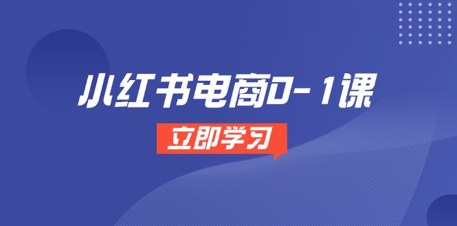 小红书电商0-1课，开店选品全流程，多平台素材处理与爆款笔记制作-项目网站