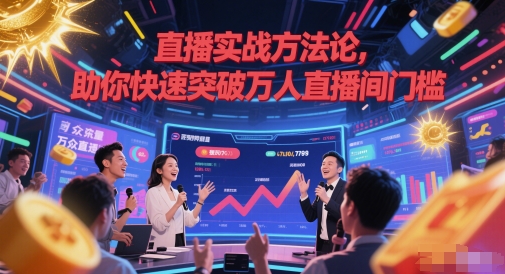 直播实战方法论，助你快速突破万人直播间门槛-项目网站